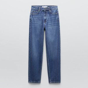 ZARA Blue Mom Fit Jeans Size 26 (US Size 2)